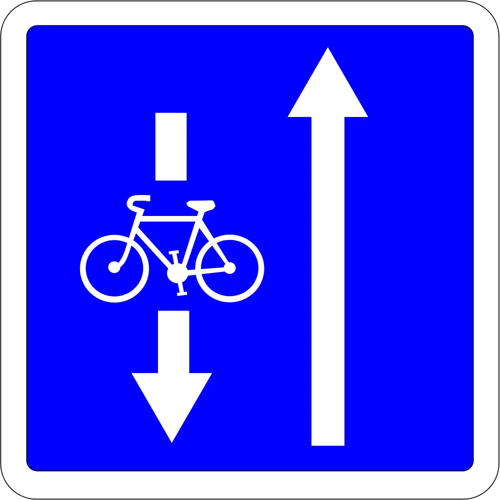 Double sens cyclable
