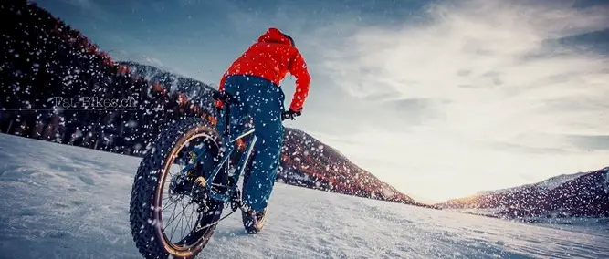 Le vélo électrique s’invite sur la neige